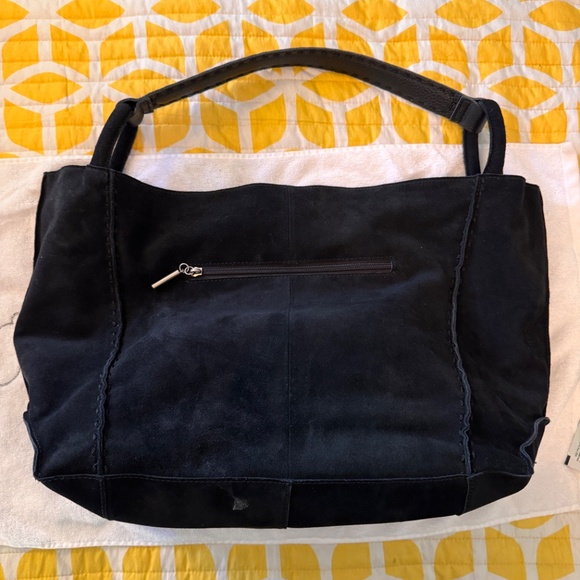 The Sak - Los Feliz Large Tote - Leather - Neutral Suede Block - Picture 2 of 3